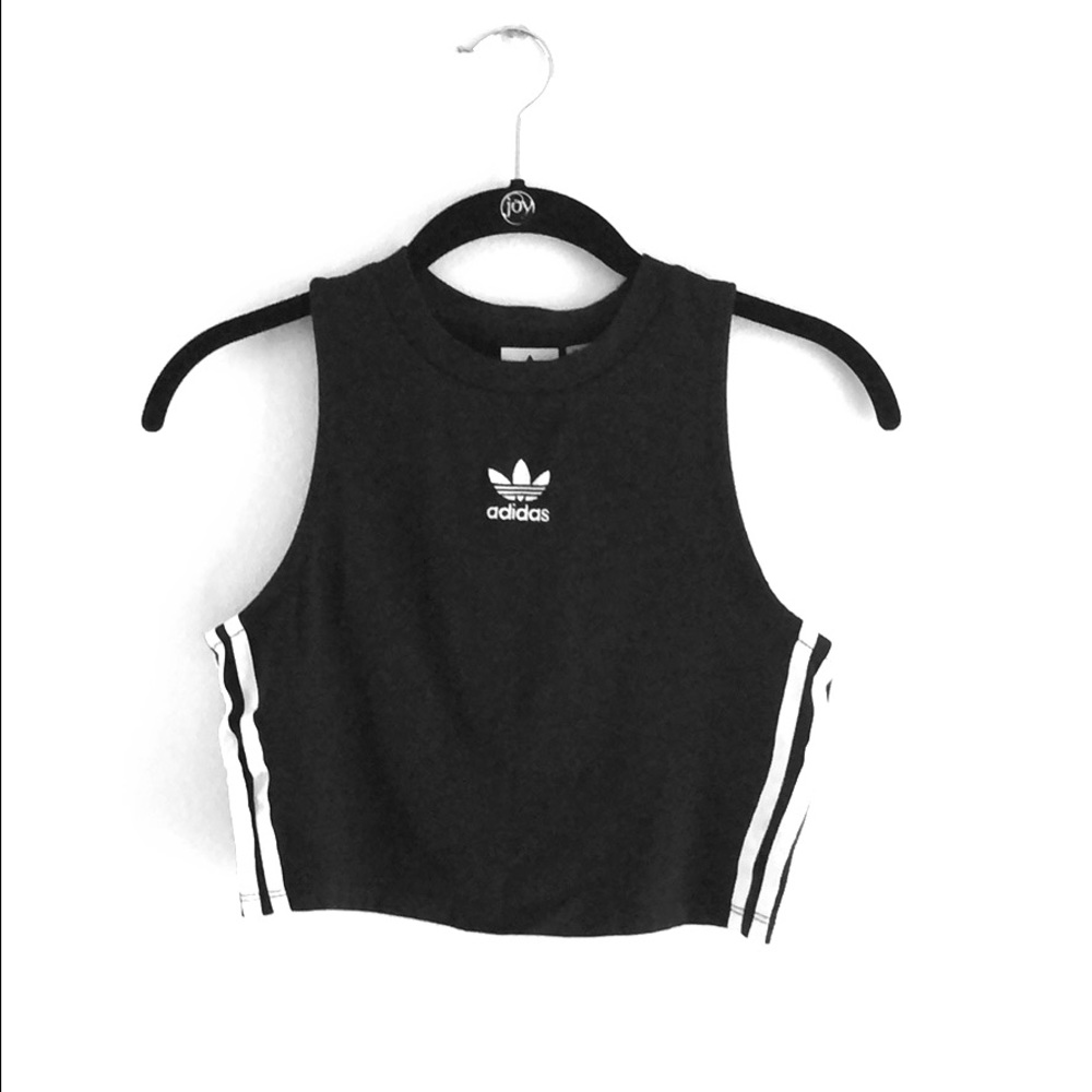 Adidas cropped tank